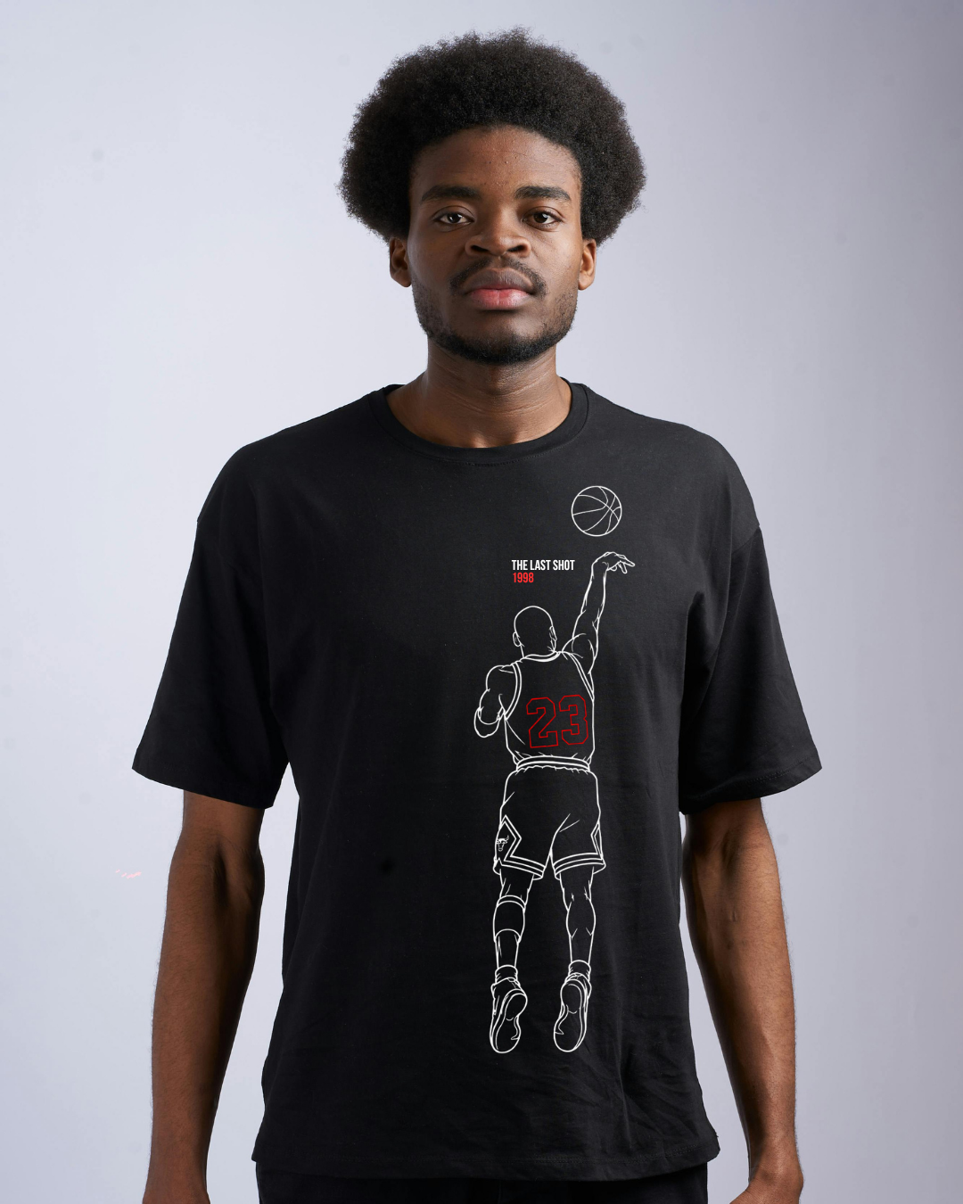 Camiseta Drop #01: The Last Shot — Preto